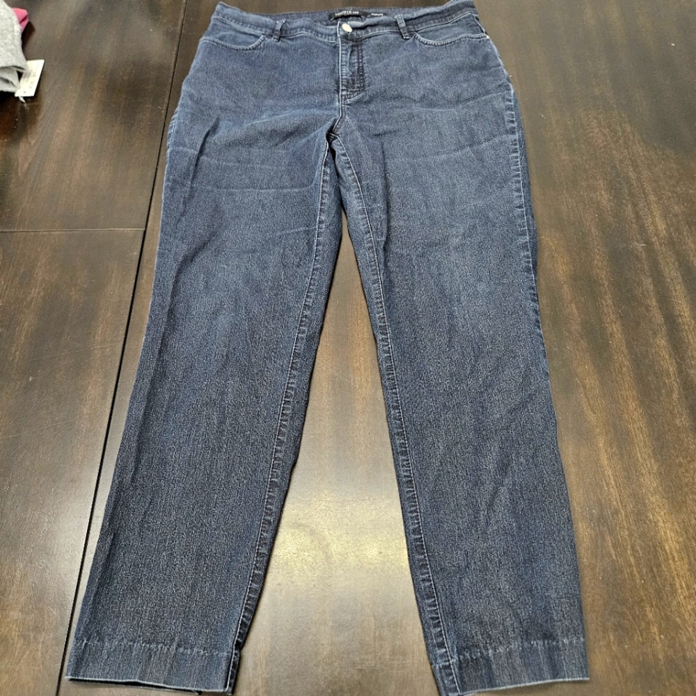Lafayette 148 Jeans Womens Thompson size 10 Indigo